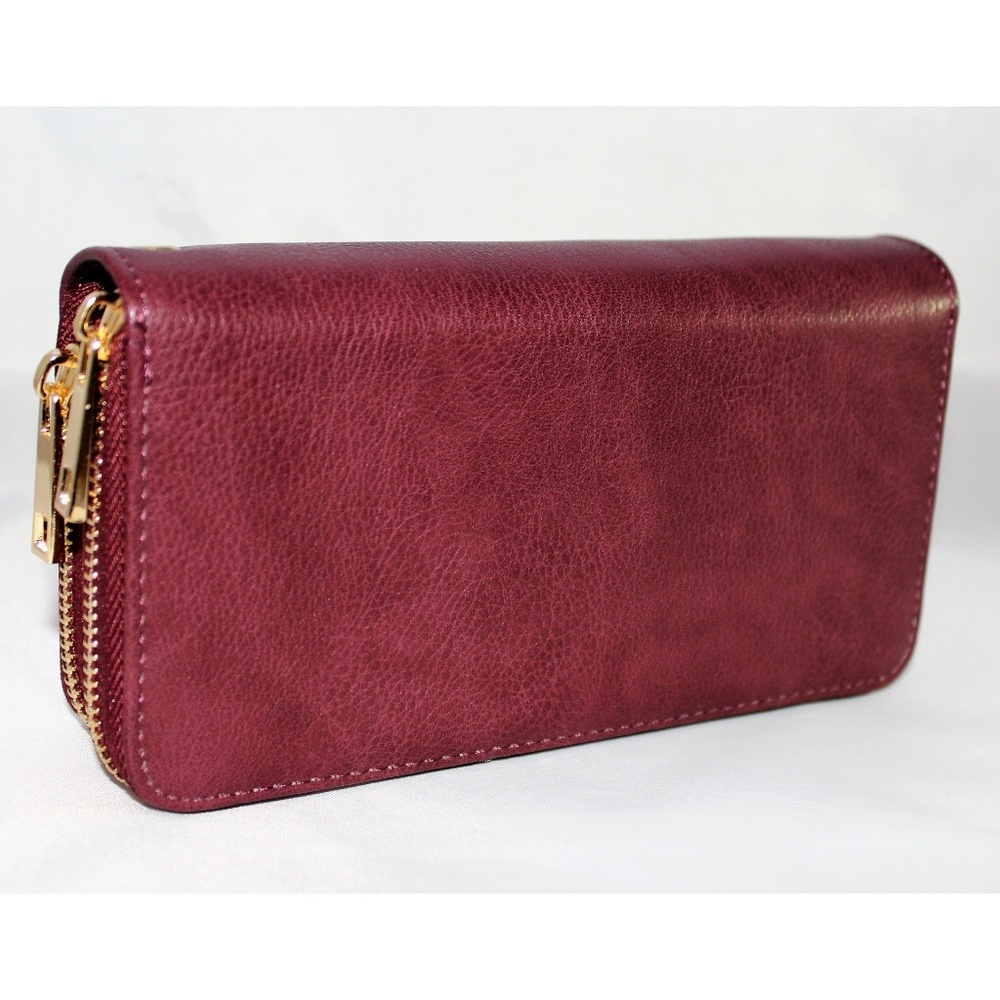 Dual Compartment Accordion Wallet